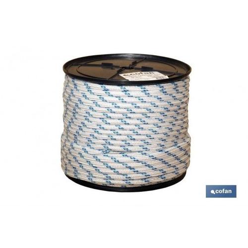 BOBINE CORDE TRESSÉE POLY 8MM 50 MTS