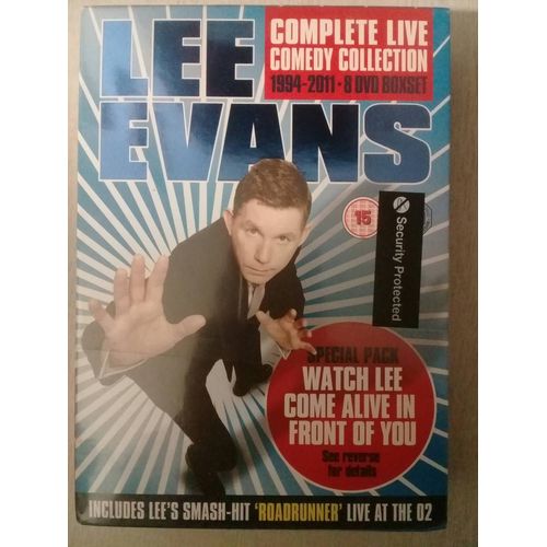 Lee Evans - Complete Live Comedy Collection 1994-2011 - 8 Dvd Boxset