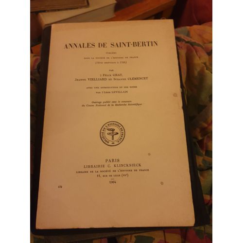 Annales De Saint-Bertin