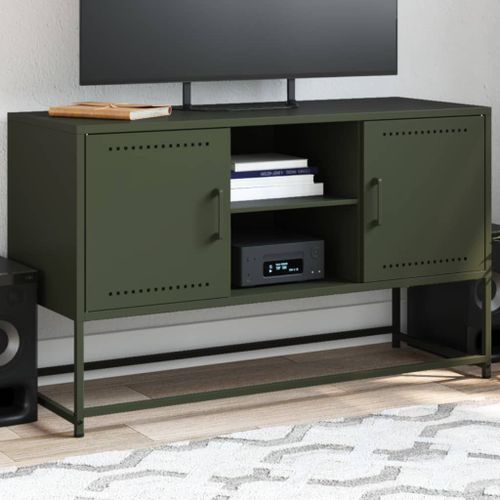 Vidaxl Buffet Haut Blanc 36x39x107 Cm Acier
