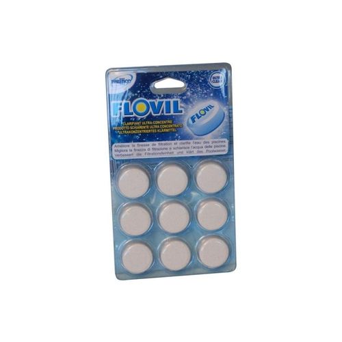 Jardiboutique lot de 5 blisters Flovil de 9 pastilles - floculant clarifiant piscine
