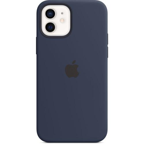 Apple - Coque De Protection Pour Téléphone Portable - Avec Magsafe - Silicone - Marine Profond - Pour Iphone 12, 12 Pro