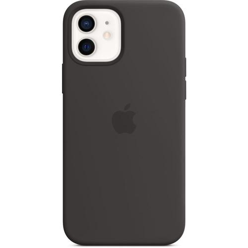 Apple - Coque De Protection Pour Téléphone Portable - Avec Magsafe - Silicone - Noir - Pour Iphone 12, 12 Pro