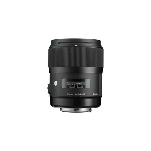 Objectif Sigma Art 35 mm - f/1.4 DG HSM - Sony E-mount - pour Sony Cinema Line; a VLOGCAM; a1; a6700; a7 IV; a7C; a7C II; a7CR; a7R V; a7s III; a9 III