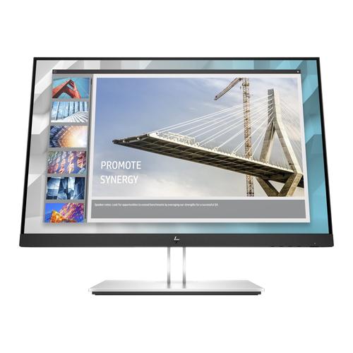 HP E24i G4 - E-Series - écran LED - 24" - 1920 x 1200 WUXGA @ 60 Hz - IPS - 250 cd/m² - 1000:1 - 5 ms - HDMI, VGA, DisplayPort - noir