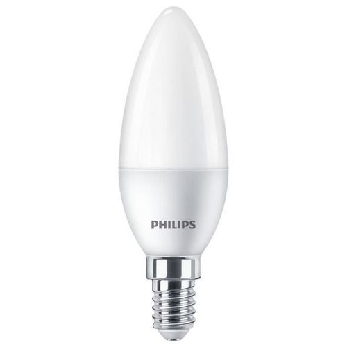 Philips, Pack De 6 Ampoules Led E14 Format Flamme, 40w, Blanc Chaud