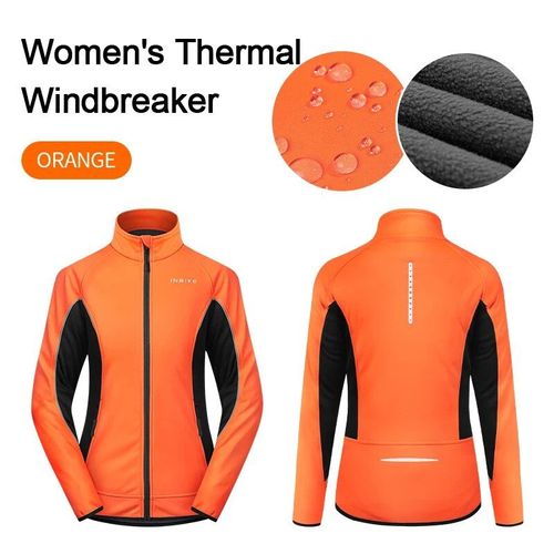 Inbike-Veste De Cyclisme Thermique Smile Pour Femme,Coupe-Vent,Vêtements De Vélo,Vélo De Route,Vtt,Casting,Hiver
