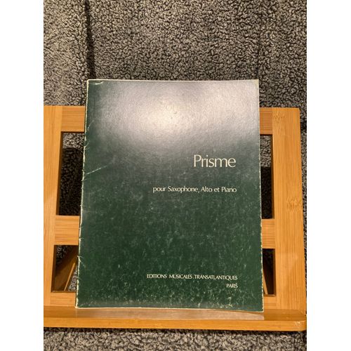 Georges Delerue Prisme Saxophone Alto Piano Partition Ed. Transatlantiques