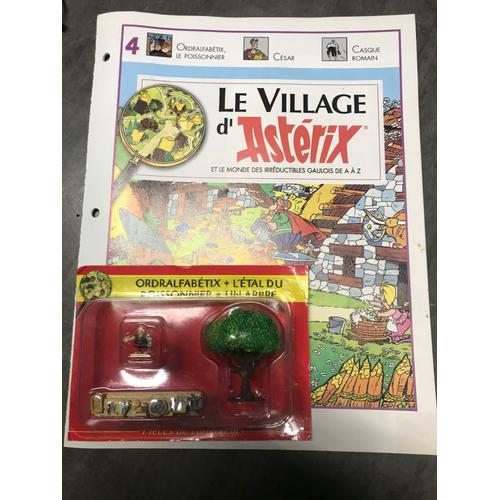 Le Village D'astérix N°4 - Revue + Figurines - Les Éditions Atlas - 2004