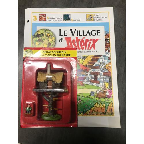 Le Village D'astérix N°3 - Revue + Figurines - Abraracourcix - Les Éditions Atlas - 2004