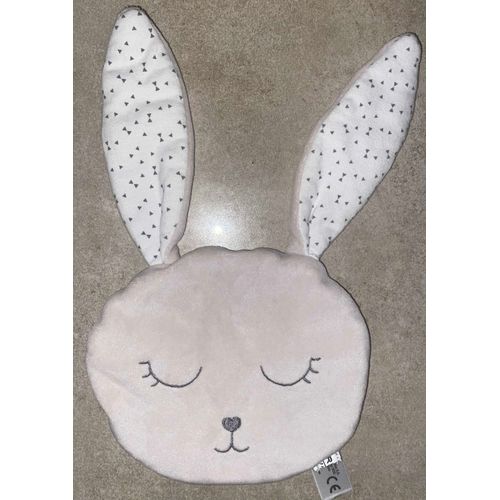 Doudou Lapin Tete Beige Cyrillus Peluche Jouet Bebe