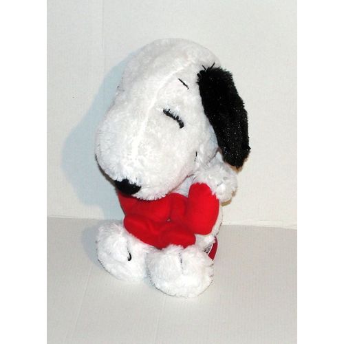 Doudou Snoopy Coeur Love By Schulz - Peluche Chien Snoopy 27 Cm