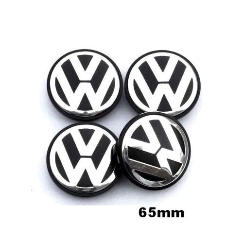 Caches Moyeux Volkswagen - Centres De Roues X 4 - Diamètre 65 Mm - Mastershop®