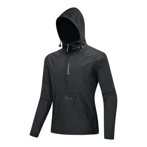 Veste De Cyclisme Imperméable Et Réfléchissante Pour Hommes,Manteau Coupe-Vent Pour Vélo De Route Et Vtt Avec Poche Arrière