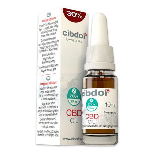 Huile De Cbd 30% - Cibdol - Base Mct - 10ml 