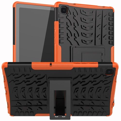Housse Etui Coque Rigide Anti Choc Pour Samsung Galaxy Tab A7 T500 / T505 (10,4 Pouces) - Orange