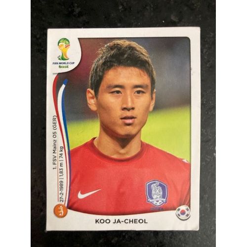 Image Panini - Fifa World Cup 2014 - N°633 Koo Ja-Cheol