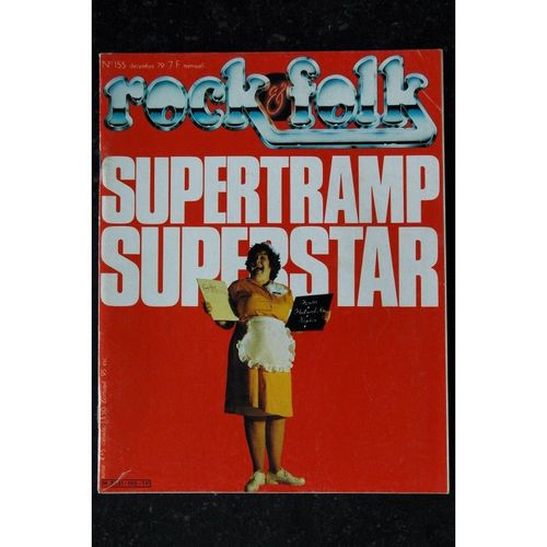 Rock & Folk 155 Decembre 1979 Ray Davis Jacques Higelin Le Rocker Francais Supertramp Kinks Fleetwood Mac