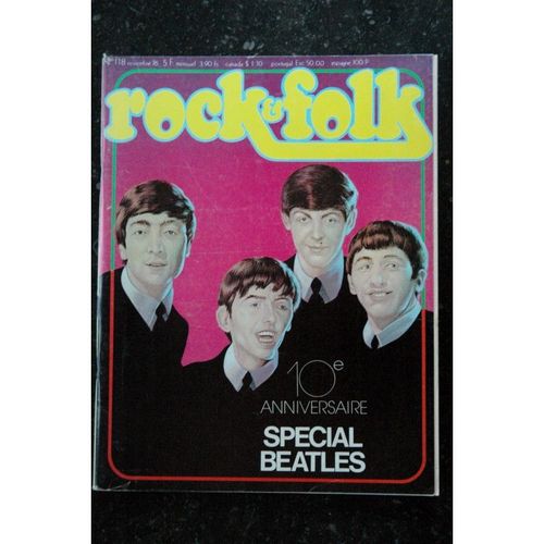 Rock & Folk 118 Novembre 1976 Special Beatles 48 Pages Kraftwerk Led Zeppelin