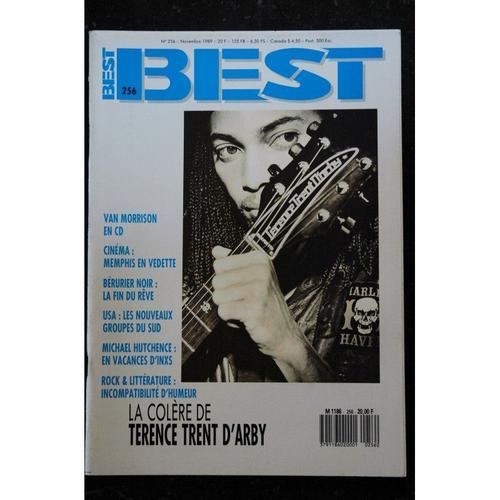 Best 256 Novembre 1989 Terence Trent D'arby Van Morrison Memphis Bérurier Noir Inxs