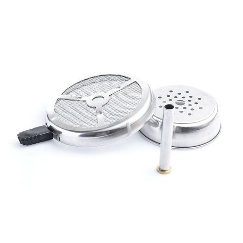 Bol en céramique d'argile pour tête de Chicha, accessoires en alliage d'aluminium pour Shisha Hookah Sheesha, nouveau, 2021
