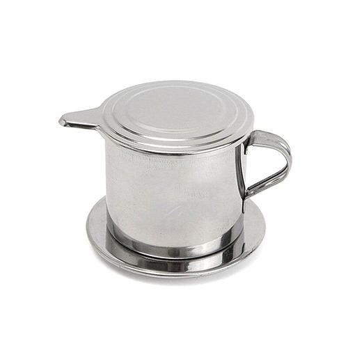 Filtre à café en acier inoxydable de Style vietnamien, 50/100ml, cafetière, infuseur, tasse à lait, mousseur