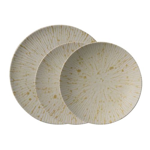 Sambonet Arthur Krupp Ensemble De 12 Assiettes Golden Ray