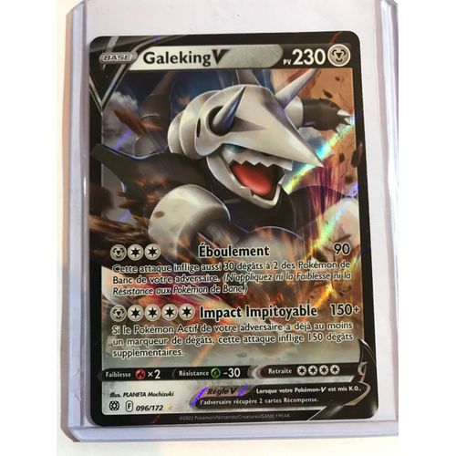Carte Pokémon Galeking V Eb9 Stars Étincelantes 096/172 Vf
