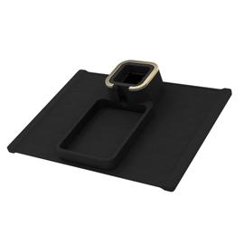 table inclinable Plateau de rangement pour accoudoir de canapé noir