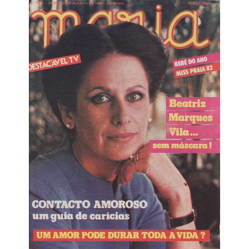 Maria Tv (Edition Portugal) / 18-08-1982 N°197 : Lady Diana / Di / Prince William (2p) - Vasco Rafael (4p)