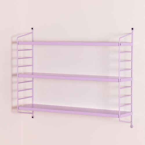 Étagère Murale Modulaire Emine Violet Lavande