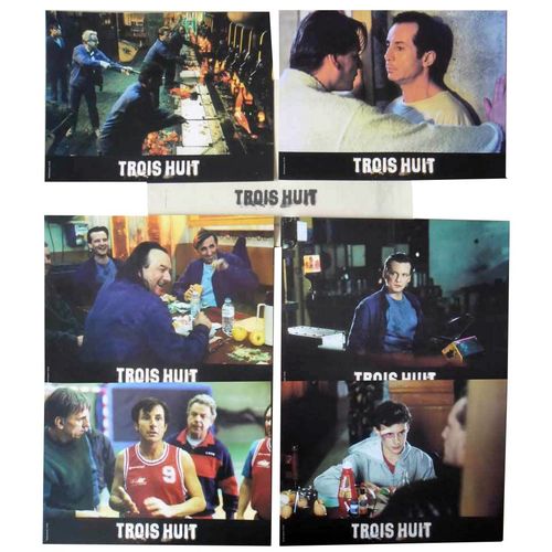 Trois Huit (3/8) : Jeu De 6 Photos D'exploitation Cinématographique - Format 21x27.5 Cm - De Philippe Le Guay Avec Gérald Laroche, Marc Barbé, Luce Mouchel, Bastien Le Roy, Bernard Ballet - 2001