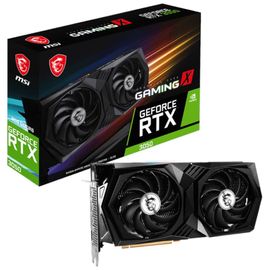 MSI GeForce RTX 3050 GAMING X 8G - Carte graphique - GF RTX 3050 - 8 Go GDDR6 - PCIe 4.0 x8 - HDMI, 3 x DisplayPort