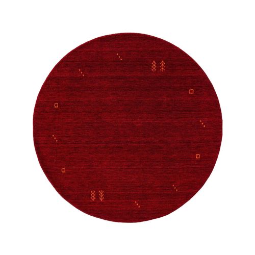 Benuta Classic Tapis En Laine Rond Jamal Rouge Diamètre 200 Cm Rond