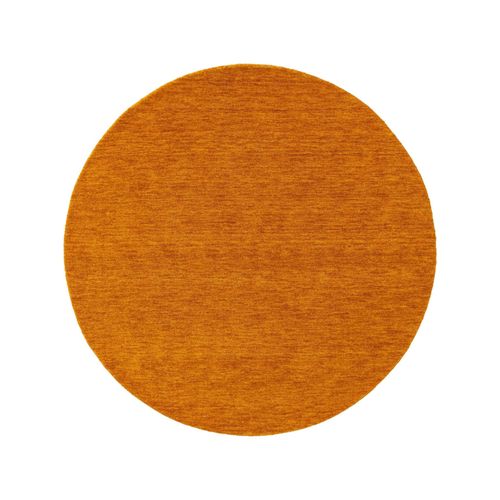 Benuta Classic Tapis En Laine Rond Jamal Jaune Diamètre 200 Cm Rond