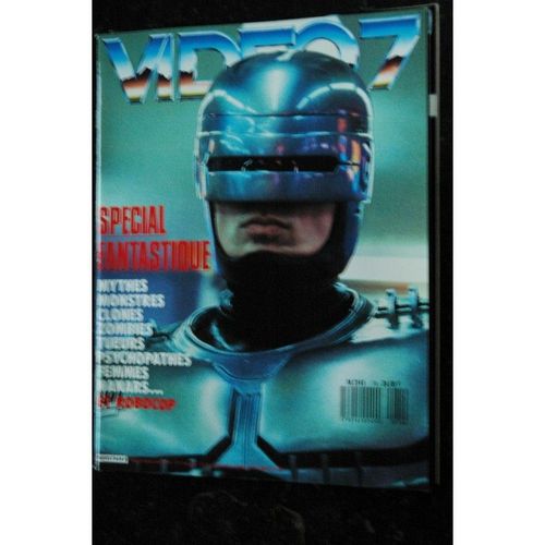 Video 7 074 N° 74 1988 Robocop Clones Zombies Sigourney Weaver + Cahier Erotic
