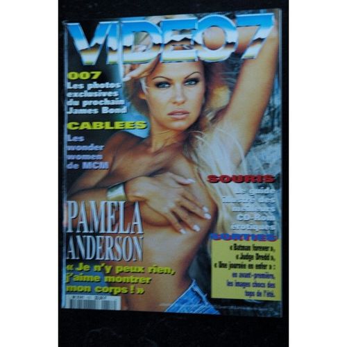 Video 7 157 1995 Cover Pamela Anderson Sandra Spechert + Cahier Erotic