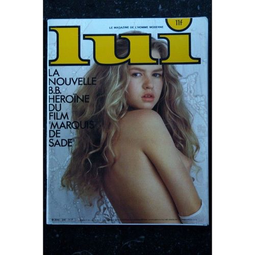 Lui 240 Janvier 1984 Sade Renaud Ditte Tatouages J.P. Bourgeois Moreau Glamour Erotique Chic