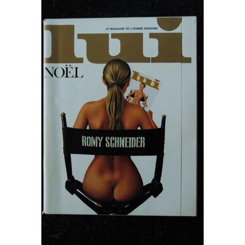 Lui 119 1973 Decembre Hoviv Cesar Romy Schneider Nue Par Emile Perauer Erotisme Pin-Up Aslan