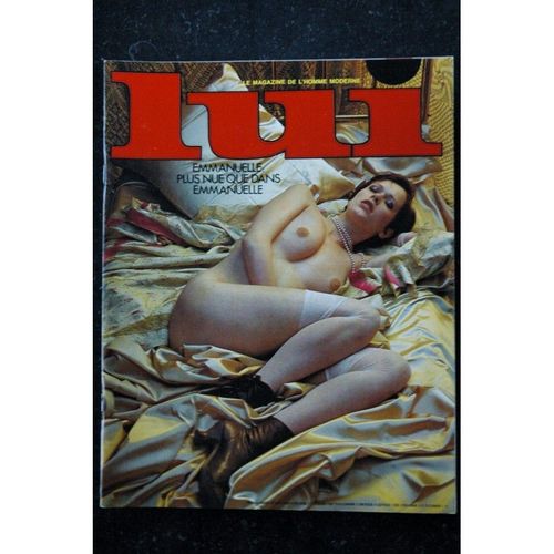 Lui 134 Mars 1975 Cover Sylvia Krystel Emmanuelle Interview Maïtre Pollak Pin-Up Aslan