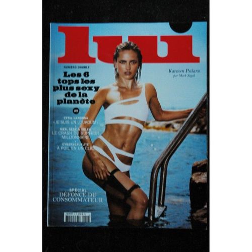 Lui 009 Cover Karmen Pedaru Magdalena Frackowiak Emily Didonato Mark Segal Sara Sampaio