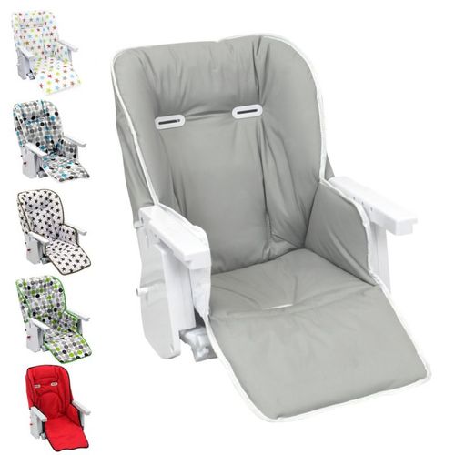 Monsieur Bébé - Housse D'assise Pour Chaise Haute Bébé Enfant Gamme Ptit - Ptite Perle