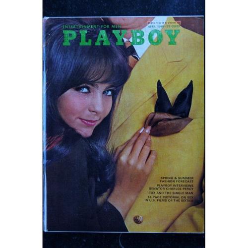 Playboy Us 1968 04 April Interview Senator Charles Percy Playmate Gaye Rennie Pin-Up Vargas The Of Cinema
