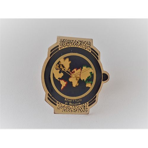Pins Montre Benetton By Bulova