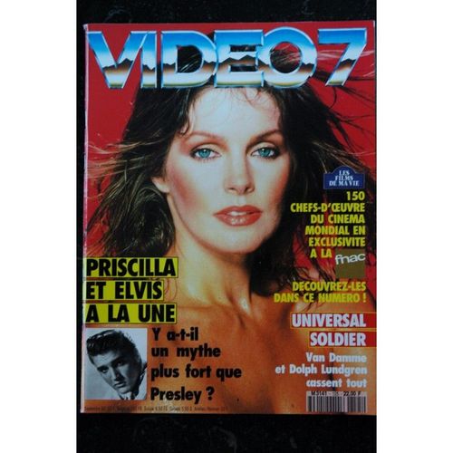 Video 7 125 Septembre 1992 Priscilla Elvis Presley Van Damme Dolph Lundgren Dechavanne Sailor Et Lula + Cahier Erotic