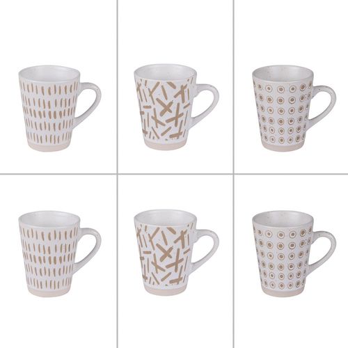 Coffret de 6 tasses tara 10 cl