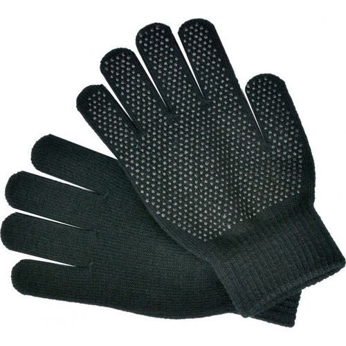Gants Équitation Unisize" - Couleur : Noir, Taille : Adulte