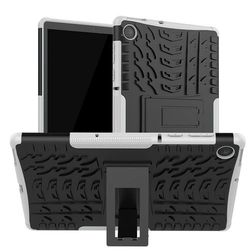 Housse Etui Coque Rigide Anti Choc Pour Lenovo Tab M10 Fhd Plus Tb-X606f / Tb-X606x (10,3 Pouces) - Blanc