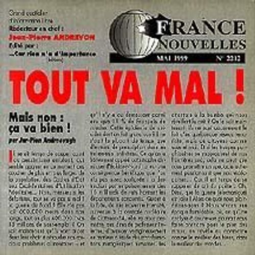 Tout Va Mal !