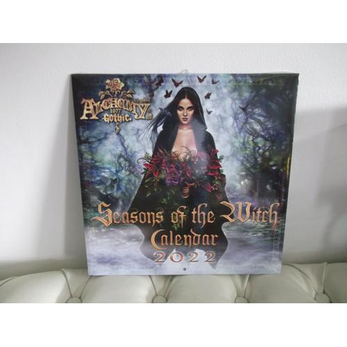 Seasons Of The Witch Calendar 2022 - Calendrier 2022 Alchemy Gothic England 1977